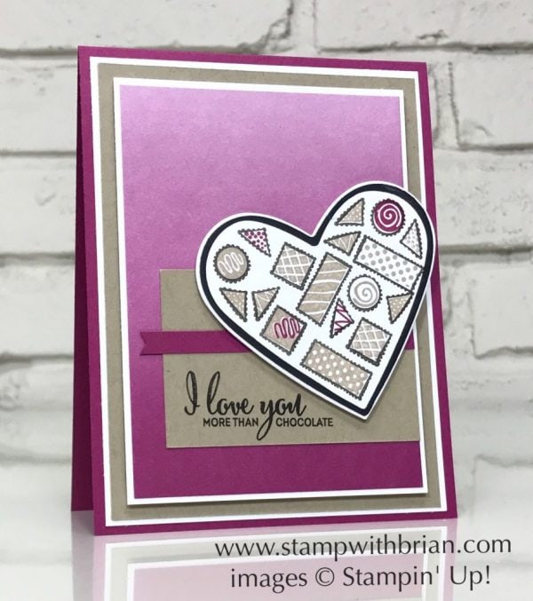 More Than Chocolate, Color Theory Designer Series Paper Stack, Stampin' Up!, Brian King, GDP106 More Than Chocolate, Color Theory Designer Series Paper Stack, Stampin' Up!, Brian King, GDP106