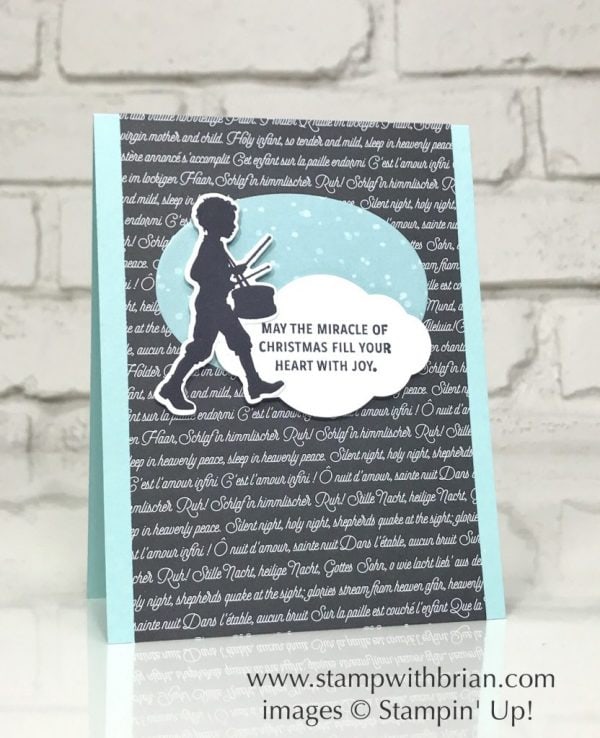 Musical Season, Snowflake Sentiments, Stampin' Up!, Brian King, FabFri121