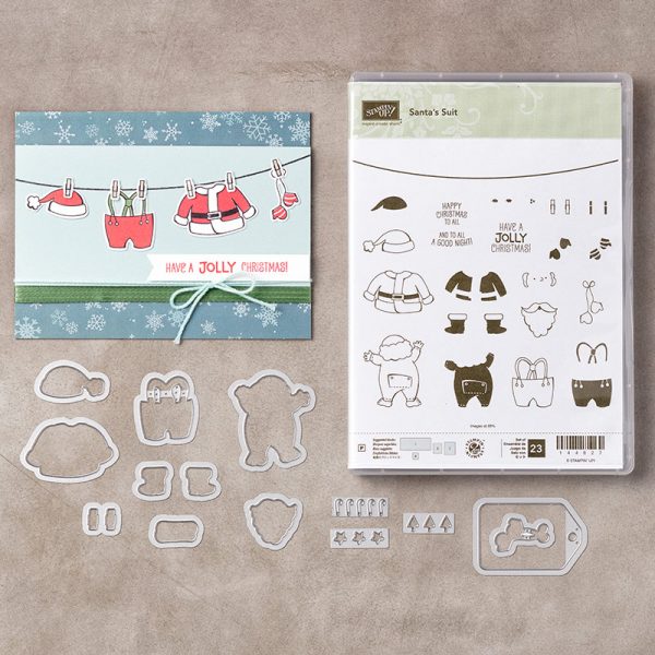 Santa's Suit Bundle, Stampin' Up!, 146060 Santa's Suit Bundle, Stampin' Up!, 146060