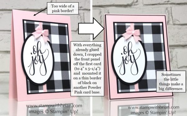 Watercolor Christmas, Stampin' Up!, Brian King, baby card