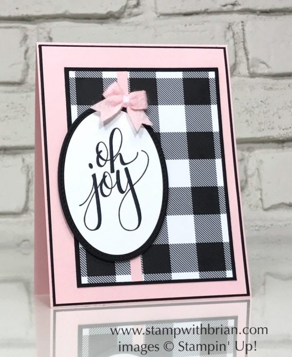 Watercolor Christmas, Stampin' Up!, Brian King, baby card