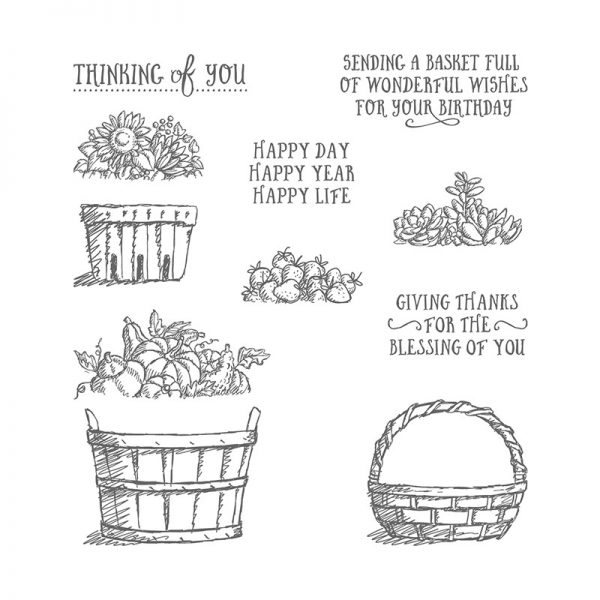 Basket of Wishes, Stampin' Up! 142200 Basket of Wishes, Stampin' Up! 142200