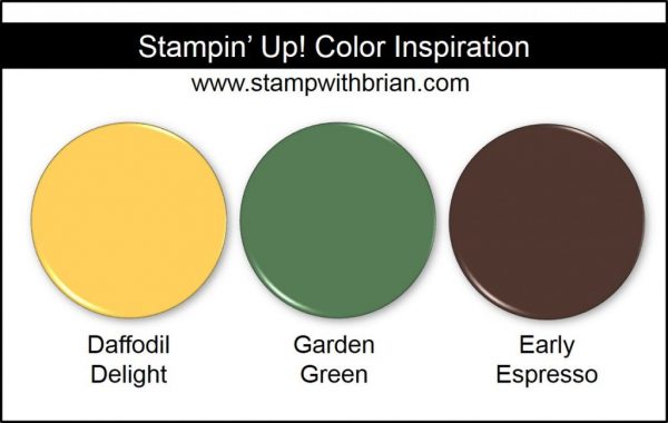 Stampin' Up! Color Inspiration: Daffodil Delight, Garden Green, Early Espresso Stampin' Up! Color Inspiration: Daffodil Delight, Garden Green, Early Espresso