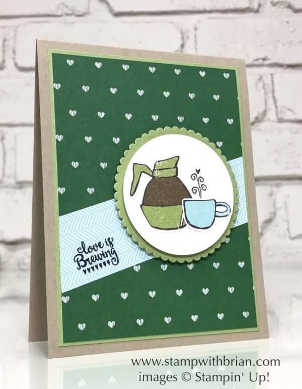 Coffee Break Designer Series Paper, Merry Cafe, Stampin' Up!, Brian King
