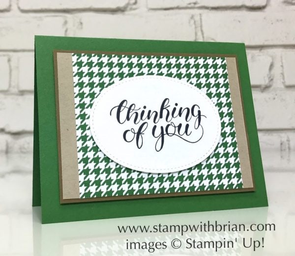 Count My Blessings, Be Merry Designer Series Paper, Stampin' Up!, Brian King