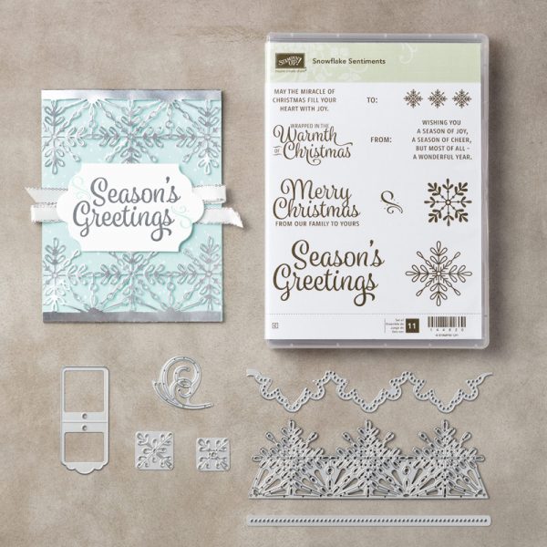 Snowflake Sentiments Bundle, Stampin' Up! 146053