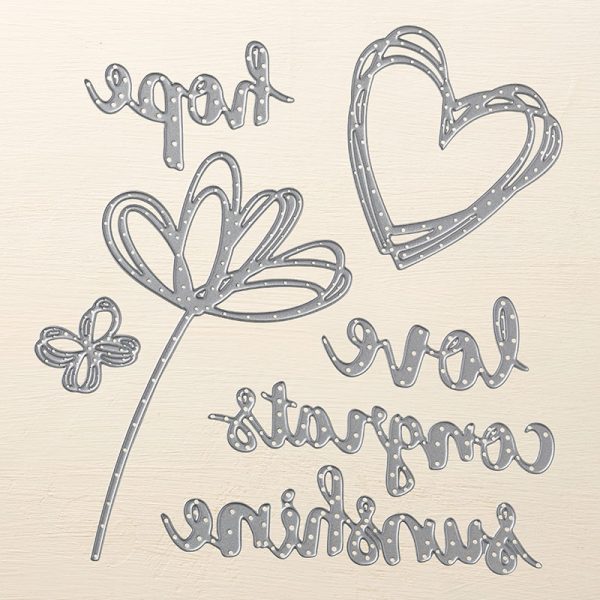 Sunshine Wishes Thinlits, Stampin' Up! 141489