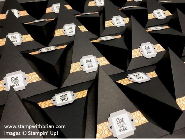 Witch Hat Treat Holders, Stampin' Up!, Brian King