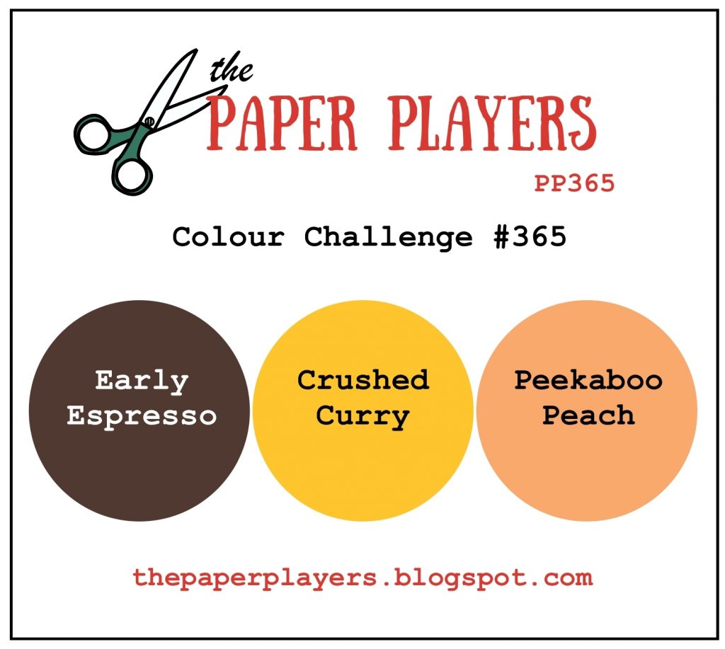 Stampin' Up! Color Inspiration: Early Espresso, Crushed Curry, Peekaboo Peach