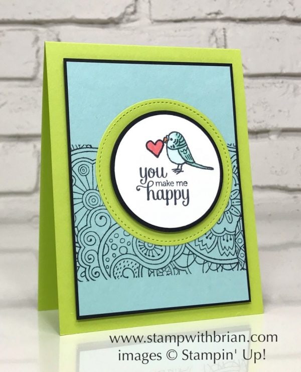 Bird Banter, Flirty Flowers, Hello Color, Stampin' Up!, Brian King