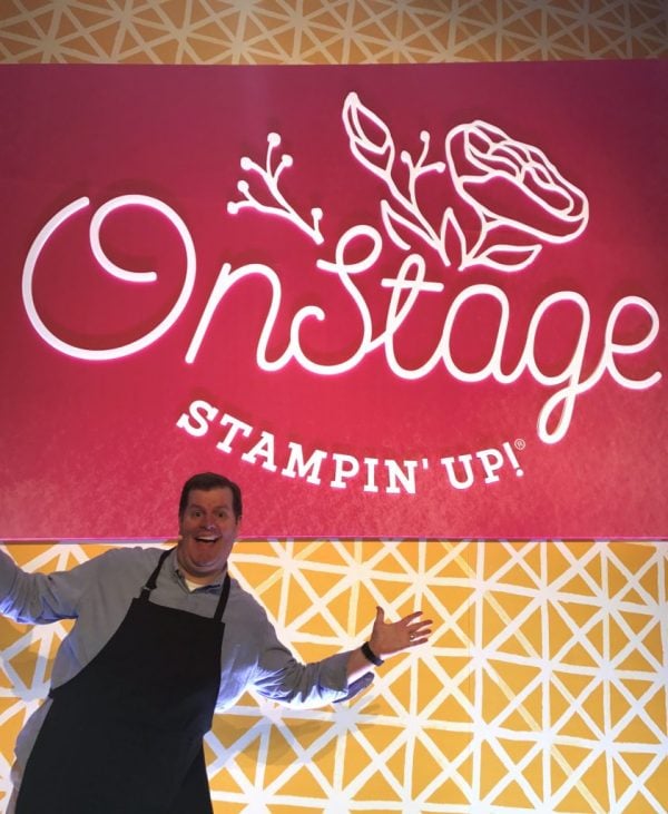 Brian King on stage