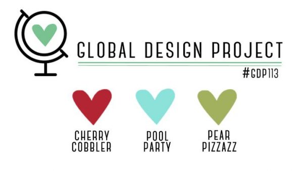 Stampin' Up! Color Inspiration: Cherry Cobbler, Pool Party, Pear Pizzazz
