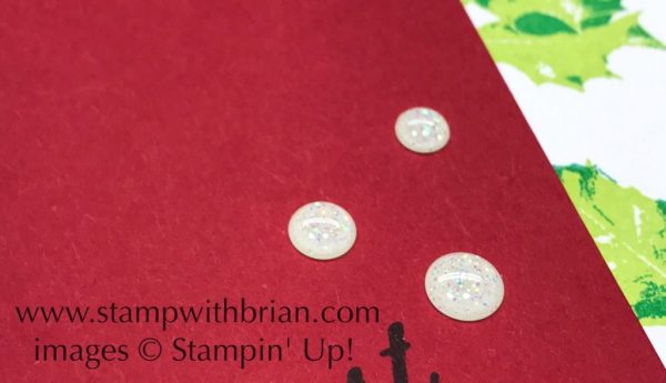 Glitter Enamel Dots, Stampin' Up!, Brian King Glitter Enamel Dots, Stampin' Up!, Brian King