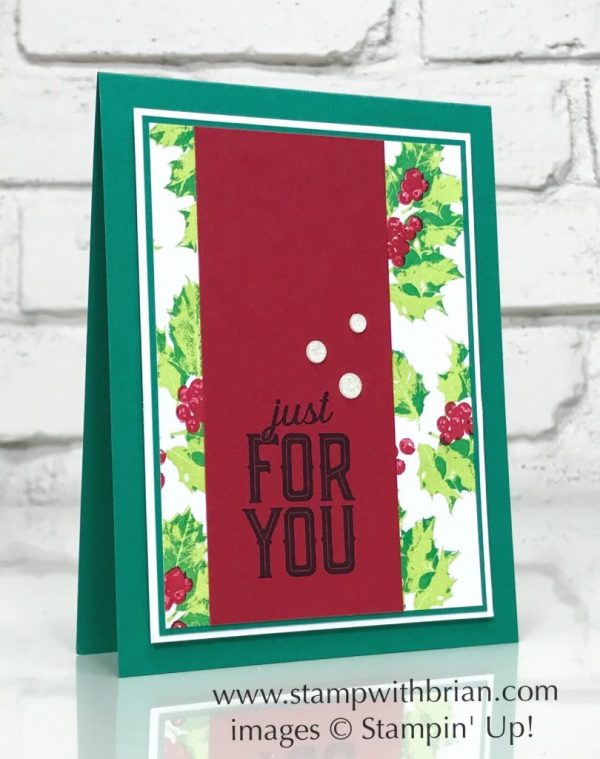 Good Tidings, Merry Little Labels, Stampin' Up!, Brian King, GDP115