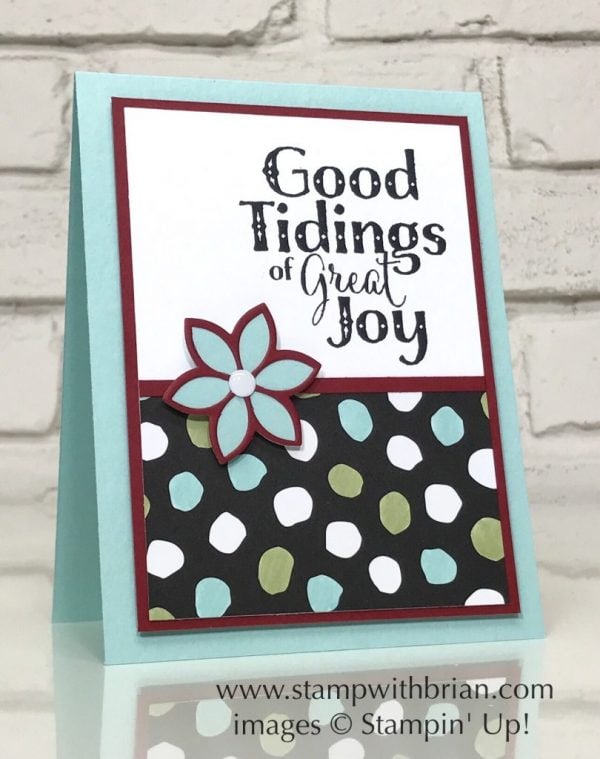 Good Tidings, Whole Lot of Lovely Deisgner Series Paper, Stampin' Up!, Brian King
