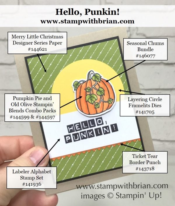 Labeler Alphabet, Seasonal Chums, Stampin' Up!, Brian King, GDP112 Labeler Alphabet, Seasonal Chums, Stampin' Up!, Brian King, GDP112