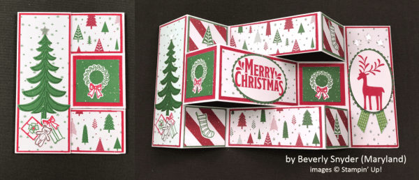by Beverly Snyder, Stampin' Up!, Holiday One-for-One Swap