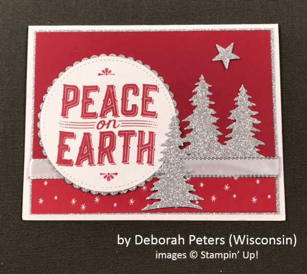 by Deborah Peters, Stampin' Up!, Holiday One-for-One Swap