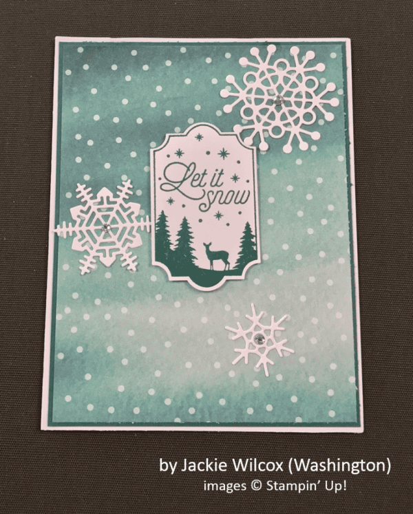 by Jackie Wilcox, Stampin' Up!, Holiday One-for-One Swap by Jackie Wilcox, Stampin' Up!, Holiday One-for-One Swap