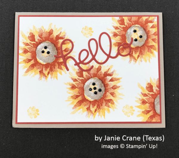 by Janie Crane, Stampin' Up!, Holiday One-for-One Swap