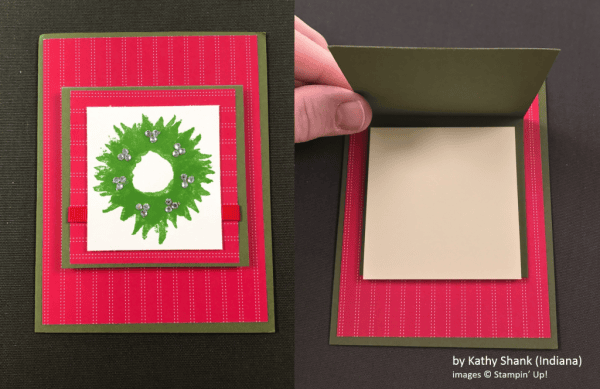by Kathy Shank, Stampin' Up!, Holiday One-for-One Swap