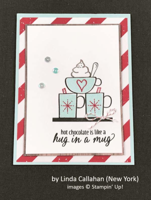 by Linda Callahan, Stampin' Up!, Holiday One-for-One Swap
