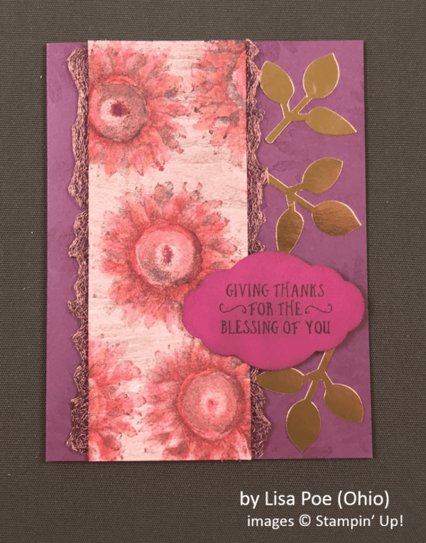 by Lisa Poe, Stampin' Up!, Holiday One-for-One Swap