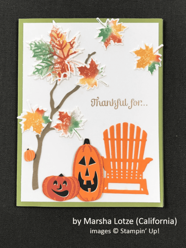 by Marsha Lotze, Stampin' Up!, Holiday One-for-One Swap