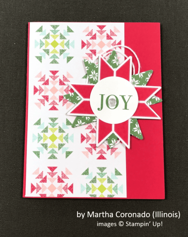 by Martha Coronado, Stampin' Up!, Holiday One-for-One Swap