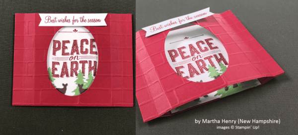 by Martha Henry, Stampin' Up!, Holiday One-for-One Swap