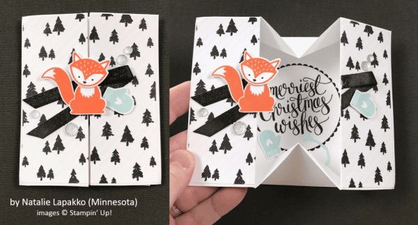 by Natalie Lapakko, Stampin' Up!, Holiday One-for-One Swap