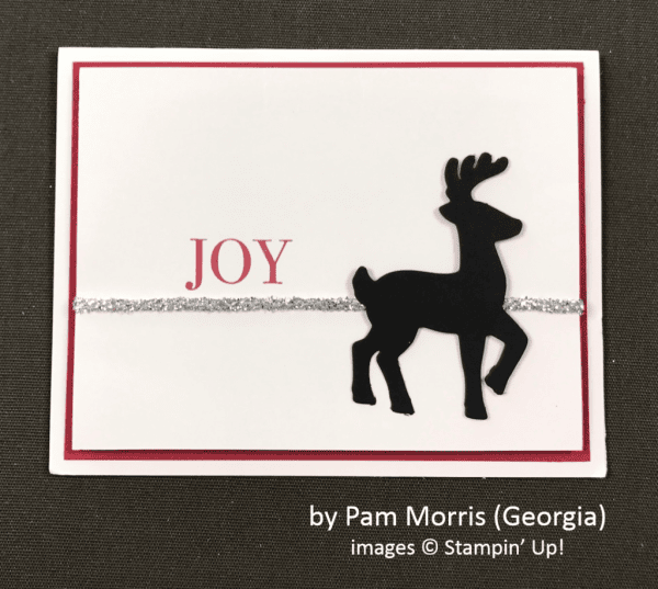by Pam Morris, Stampin' Up!, Holiday One-for-One Swap