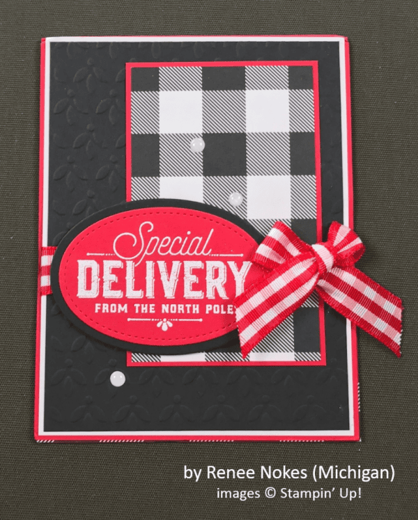 by Renee Nokes, Stampin' Up!, Holiday One-for-One Swap