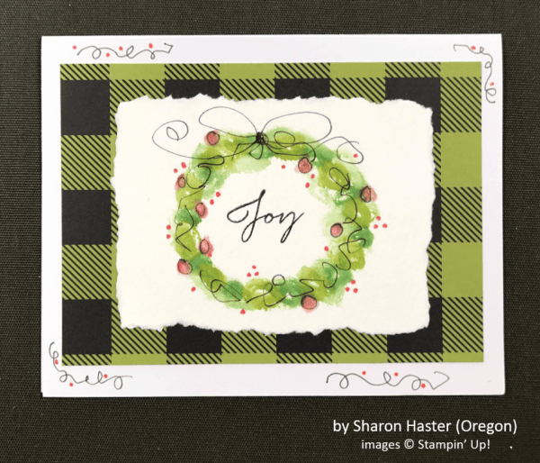 by Sharon Haster, Stampin' Up!, Holiday One-for-One Swap
