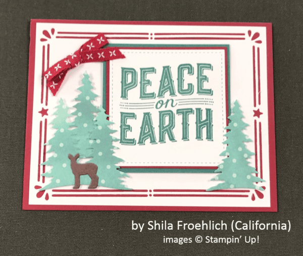 by Shila Froehlich, Stampin' Up!, Holiday One-for-One Swap