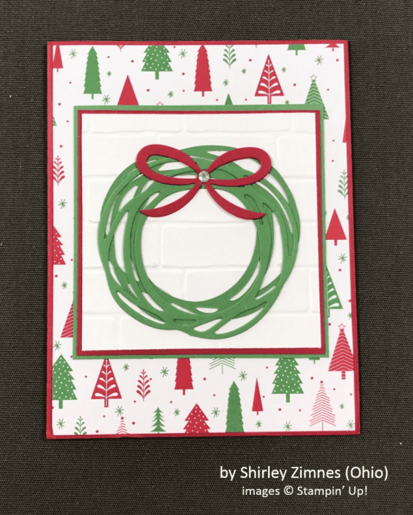 by Shirley Zimnes, Stampin' Up!, Holiday One-for-One Swap