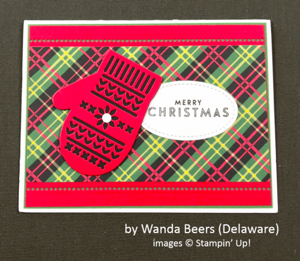 by Wanda Beers, Stampin' Up!, Holiday One-for-One Swap