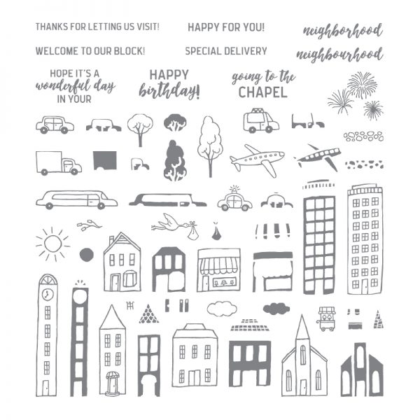 In the City, Stampin' Up! 143771