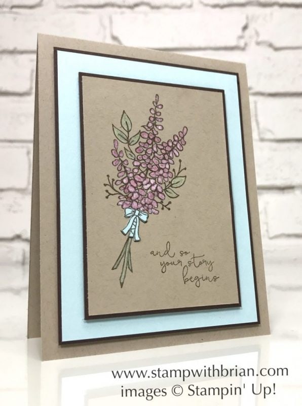 Lots of Lavender, Cheers to the Year, Stampin' Up!, Brian King, GDP116