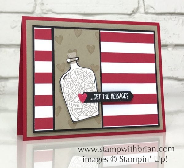 Message in a Bottle, Christmas Around the World Designer Series Paper, Stampin' Up!, Brian King, GDP118 Message in a Bottle, Christmas Around the World Designer Series Paper, Stampin' Up!, Brian King, GDP118