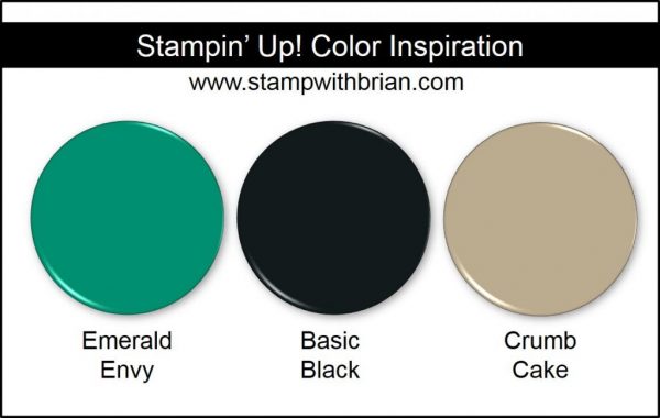 Stampin' Up! Color Inspiration: Emerald Envy, Basic Black, Crumb Cake Stampin' Up! Color Inspiration: Emerald Envy, Basic Black, Crumb Cake