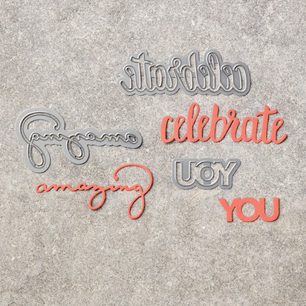 Celebrate You Thinlits Dies, Stampin' Up! 146840 Celebrate You Thinlits Dies, Stampin' Up! 146840
