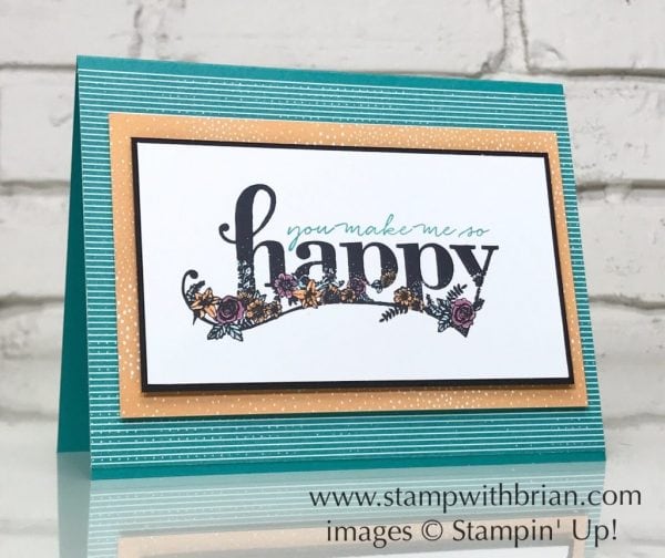 Happy Wishes, Stampin' Up!, Brian King, GDP121