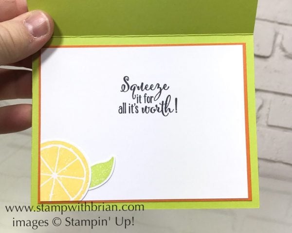  Zest, Stampin' Up!, Brian King