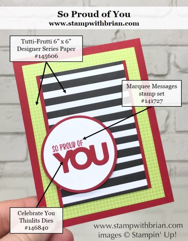 Marquee Messages, Celebrate You Thinlits Dies, Stampin' Up!, Brian King Marquee Messages, Celebrate You Thinlits Dies, Stampin' Up!, Brian King