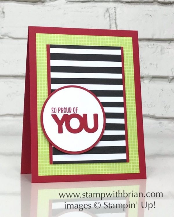 Marquee Messages, Celebrate You Thinlits Dies, Stampin' Up!, Brian King