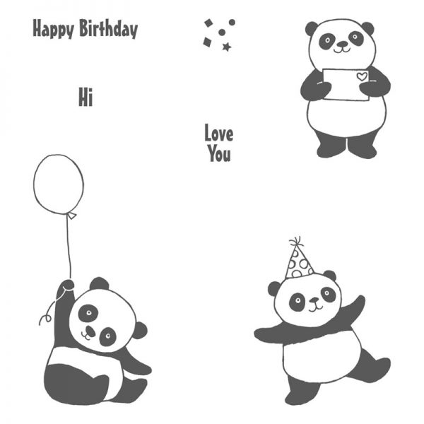 Party Pandas, Stampin' Up! 147221 Party Pandas, Stampin' Up! 147221