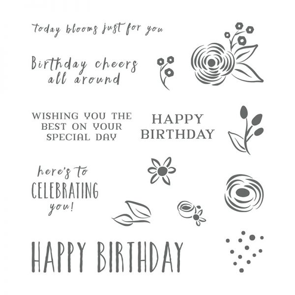 Perennial Birthday stamp set, Stampin' Up! 145760 Perennial Birthday stamp set, Stampin' Up! 145760
