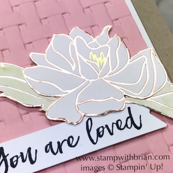Blossoming Basket, Springtime Foil Specialty Designer Series Paper, Stampin' Up!, Brian King Blossoming Basket, Springtime Foil Specialty Designer Series Paper, Stampin' Up!, Brian King