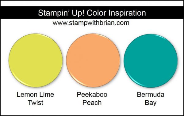 Stampin' Up! Color Inspiration: Lemon Lime Twist, Peekaboo Peach, Bermuda Bay Stampin' Up! Color Inspiration: Lemon Lime Twist, Peekaboo Peach, Bermuda Bay